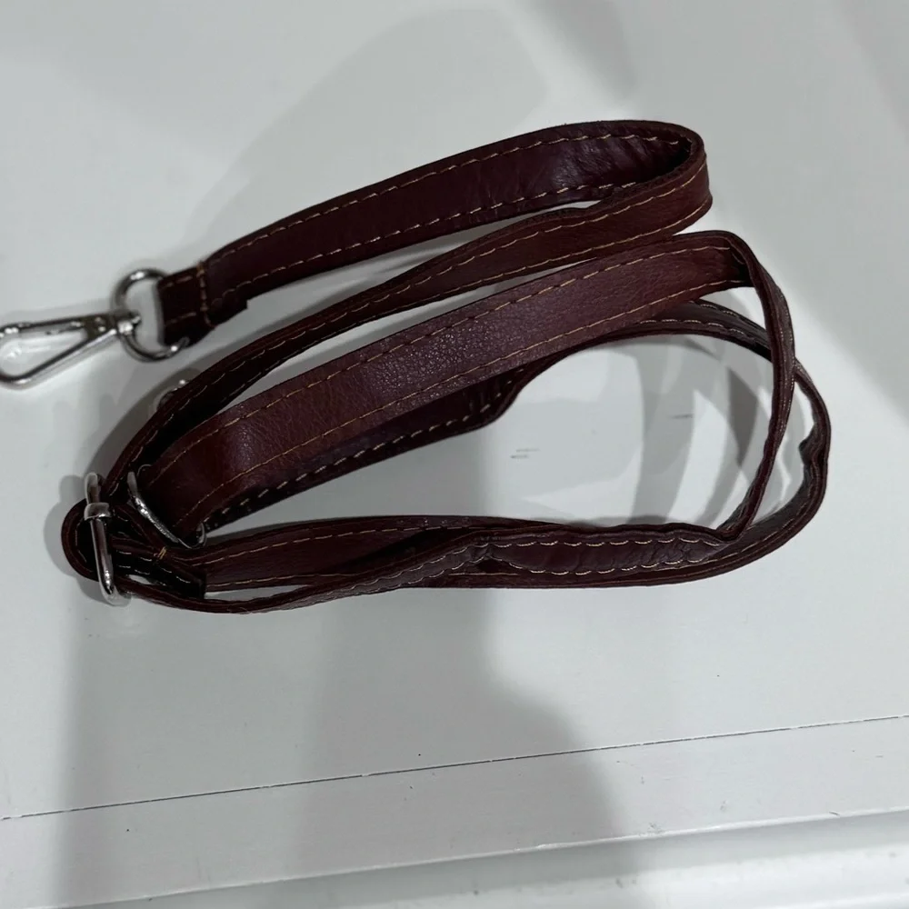 Borse in Pelle Leather bag- bought in Italy NWOT - Picture 4 of 5